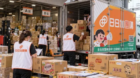商品供應示意圖